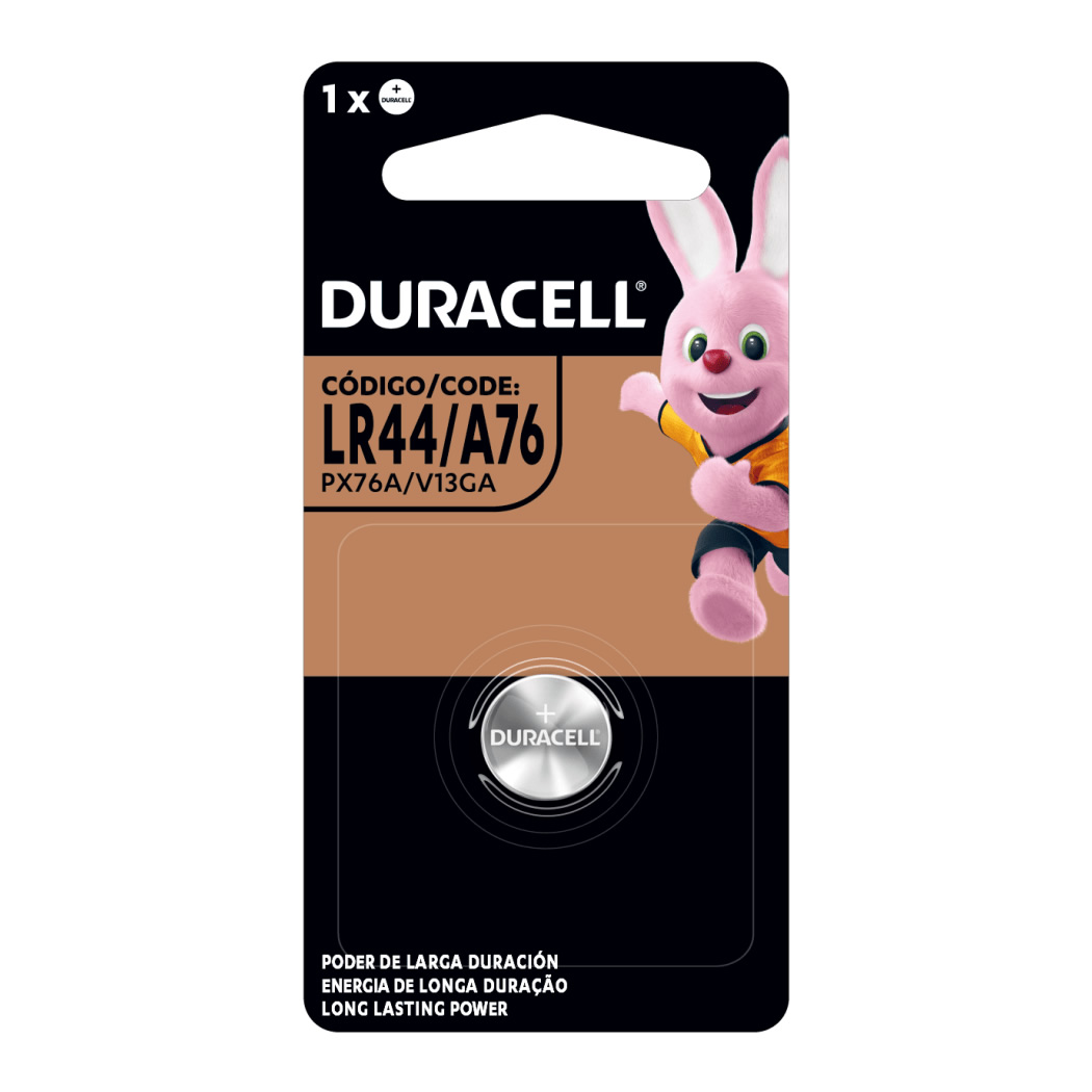 Duracell Pila Tipo Botón Lr44 A76 AG13 Por Mayor a Pedido