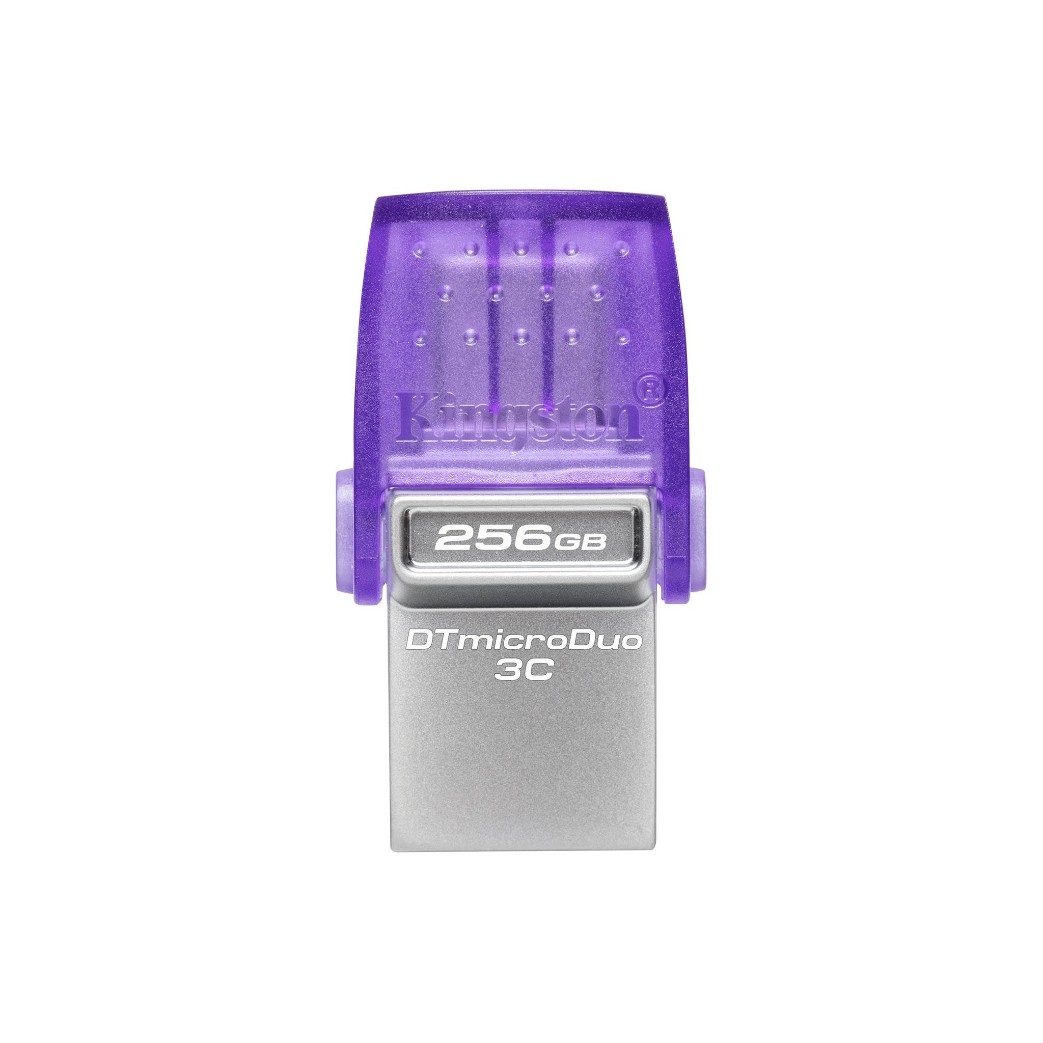 Pendrive Kingston microDuo 3C 256 GB USB-A y USB-C