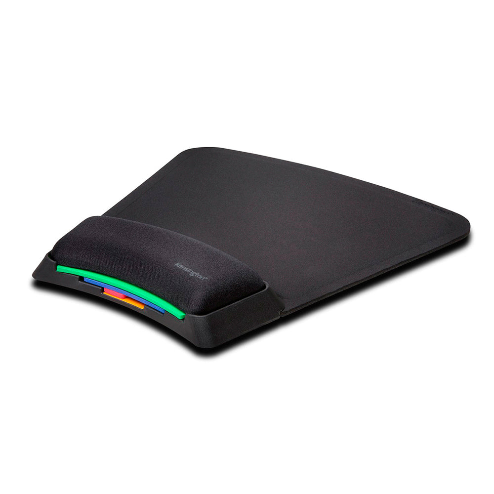 Mouse Pad Kensington SmartFit Antibacteriano Negro con Apoyo Ajustable