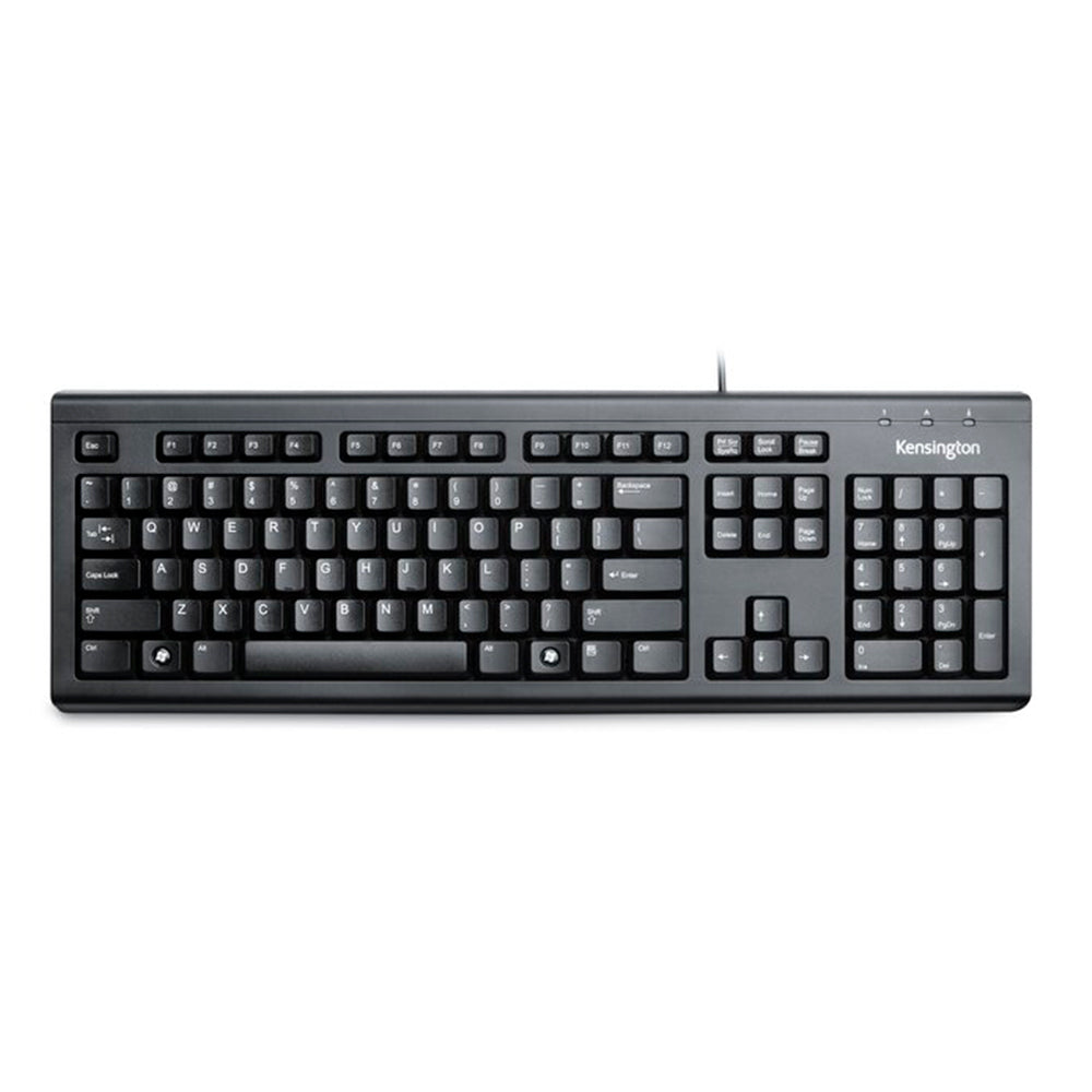 Teclado USB Kensington For Life Antiderrame Español Negro