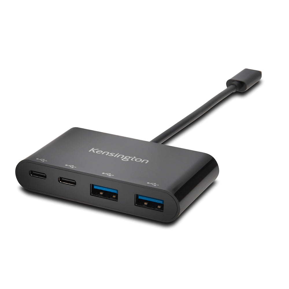 Hub USB-C Kensington CH1000 con 2 USB-A y 2 USB-C
