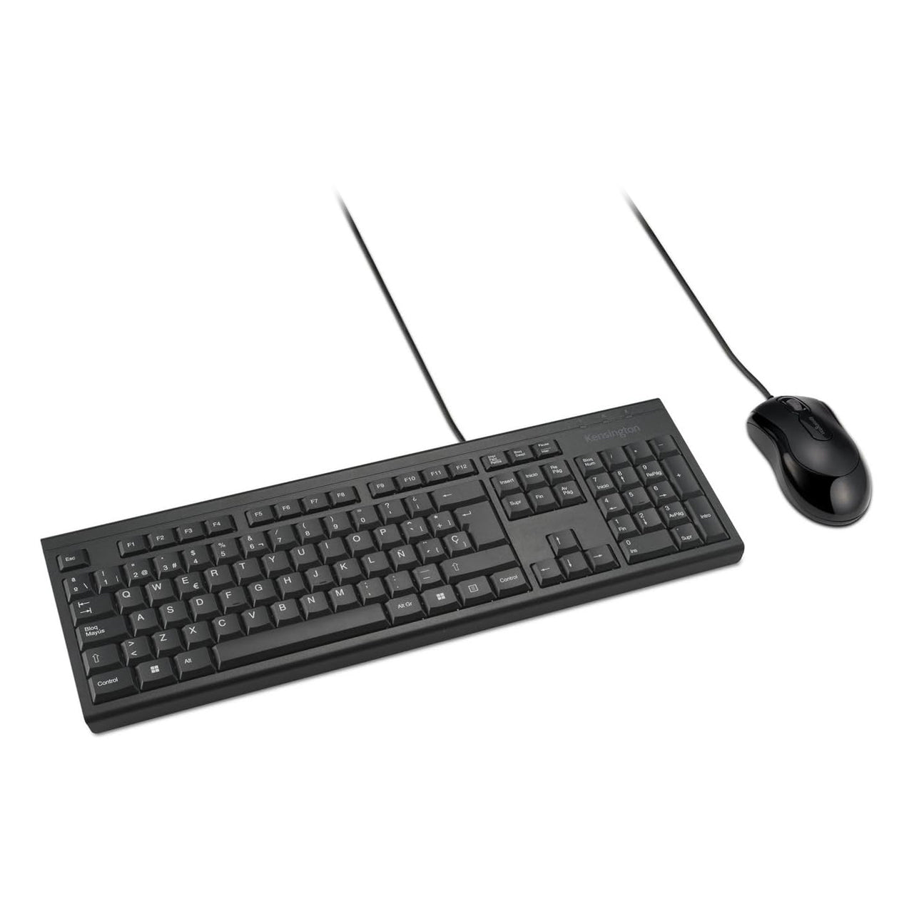 Combo Teclado y Mouse USB Kensington KM100 EQ Español