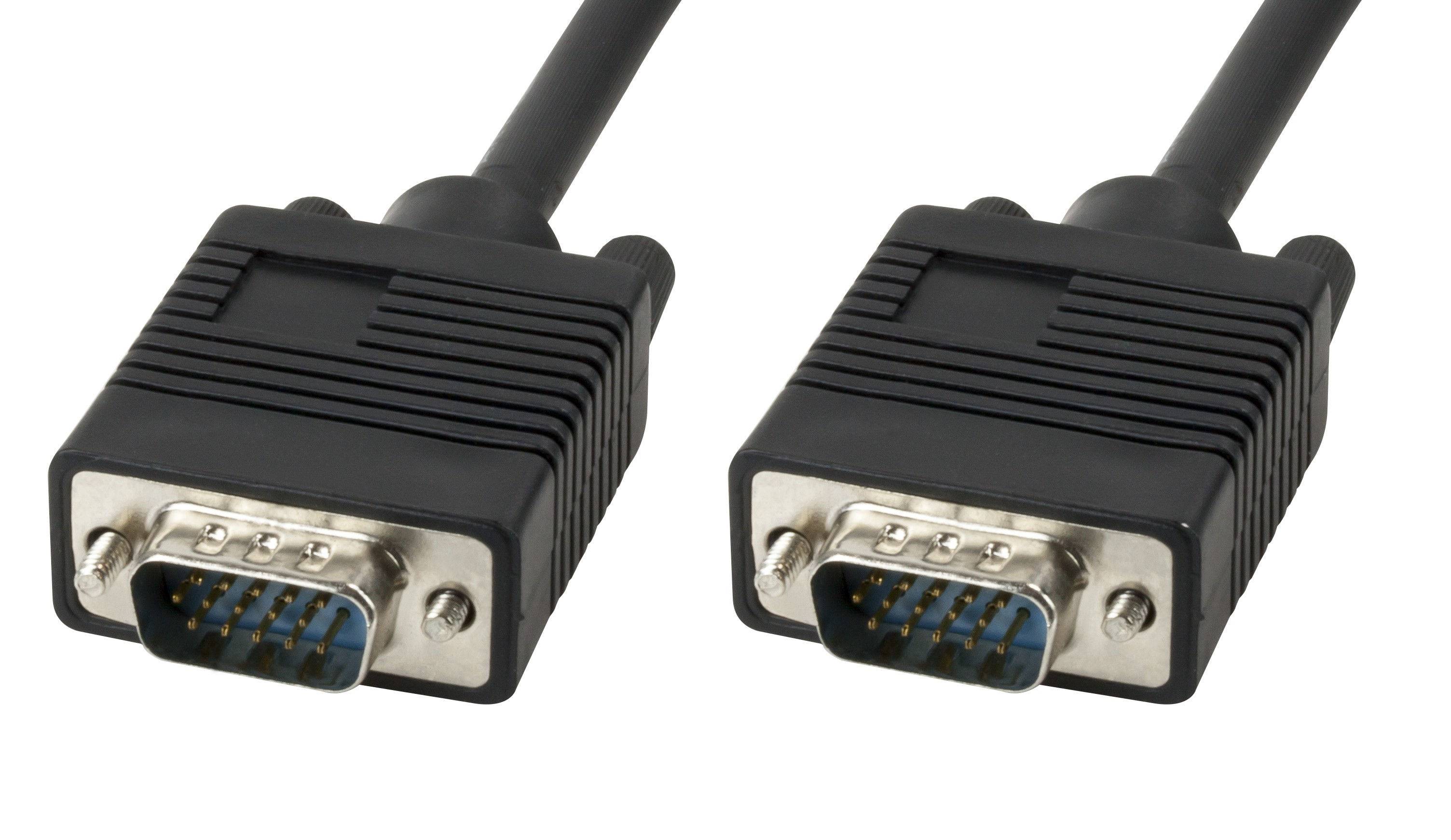 Cable VGA Xtech XTC-308 macho a macho 1,8 m negro