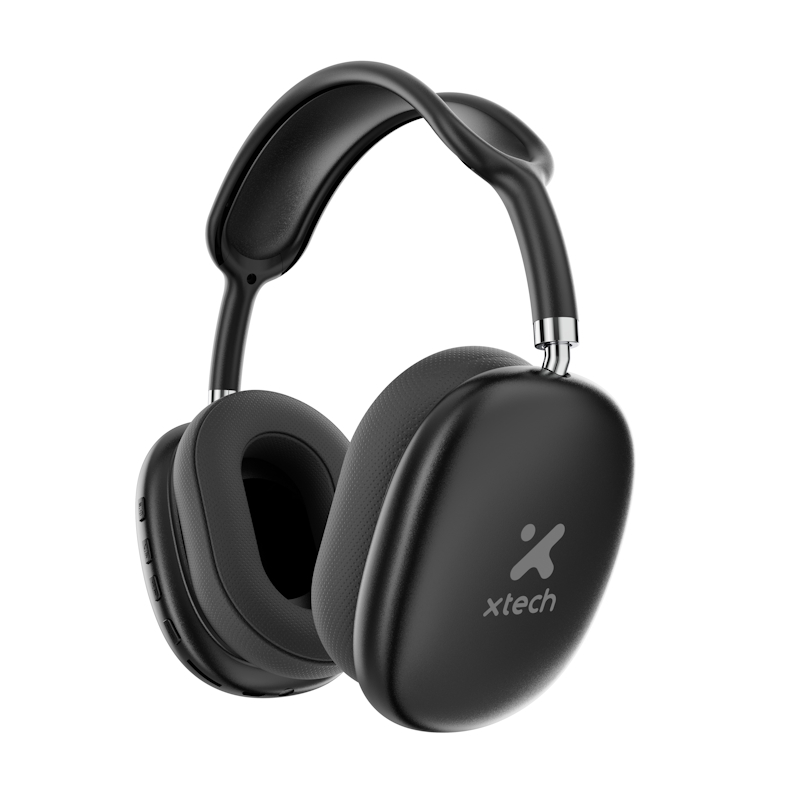 Audífonos Bluetooth Xtech Aurax XTH-614 con micrófono negros