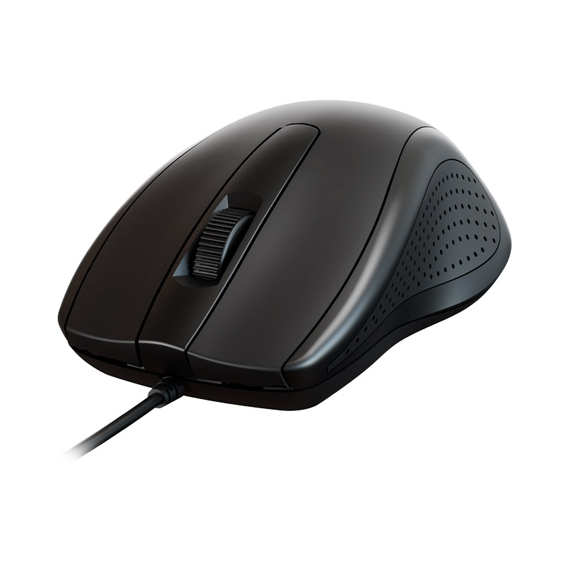 Mouse Xtech XTM-206 USB 1200 DPI ambidiestro negro