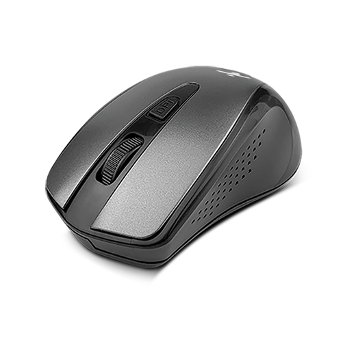 Mouse inalámbrico Xtech Malta XTM-315GY 1600 DPI gris aluminio