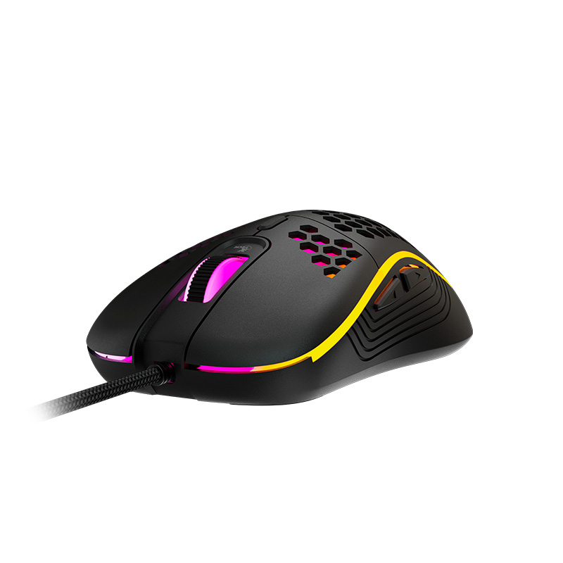 Mouse gamer Xtech Lightbuzz XTM-620 7200 DPI RGB de 7 botones