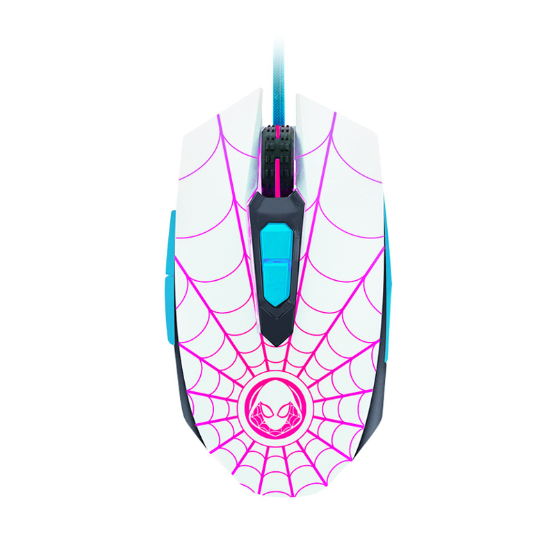 Mouse gamer Xtech Marvel Spider-Gwen XTM-M520SG 2400 DPI