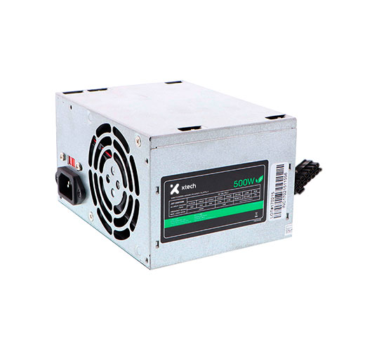 Fuente de poder Xtech CS850XTK09 ATX 500 W