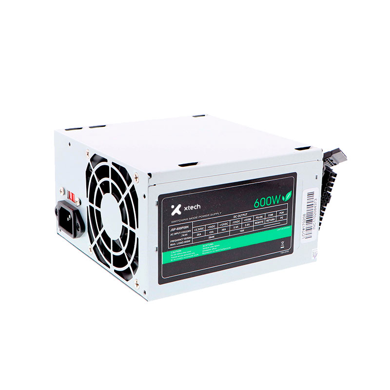 Fuente de poder Xtech CS850XTK11 ATX 600 W