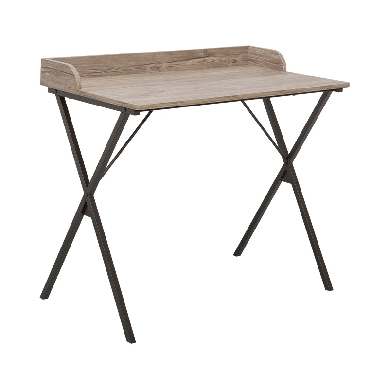 Escritorio Xtech XTF-CD202 compacto marrón canela con estructura negra