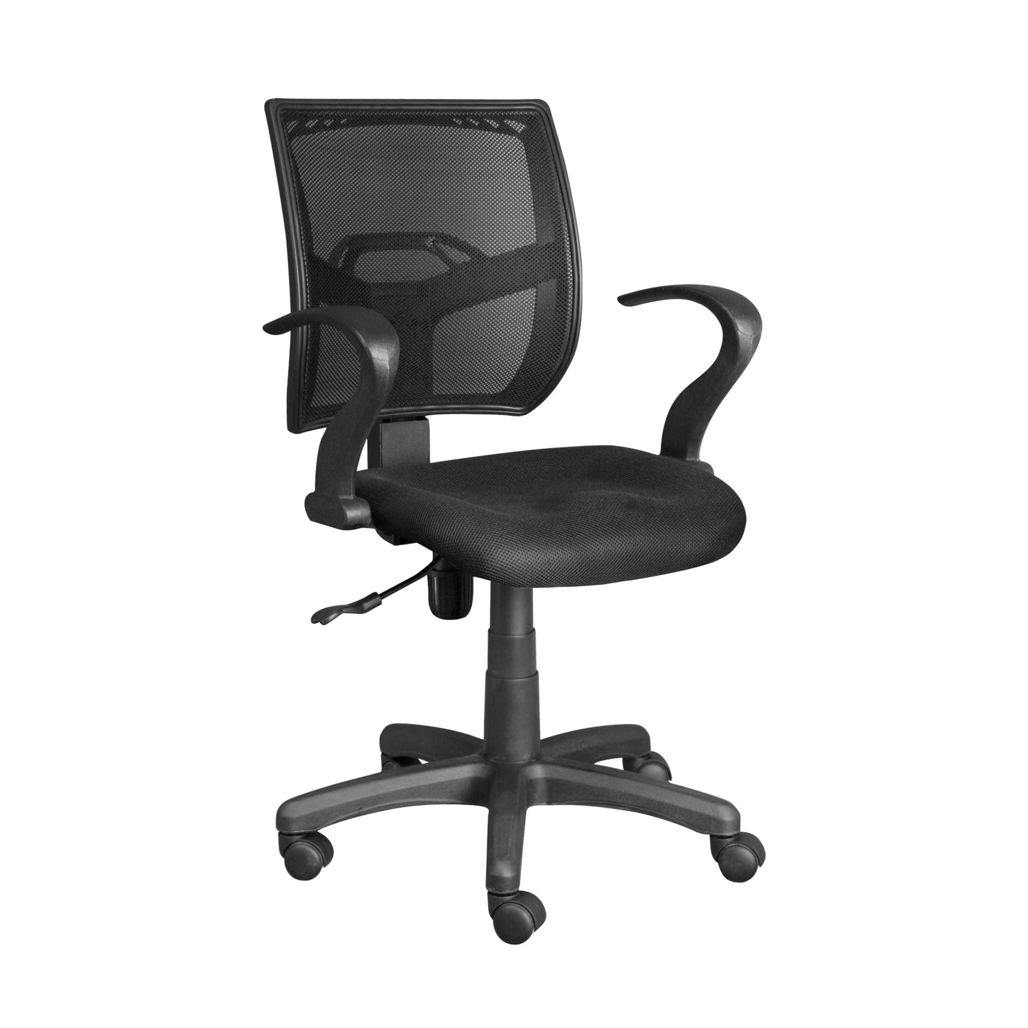 Silla de escritorio Xtech Stuttgart XTF-SC410 de malla negra