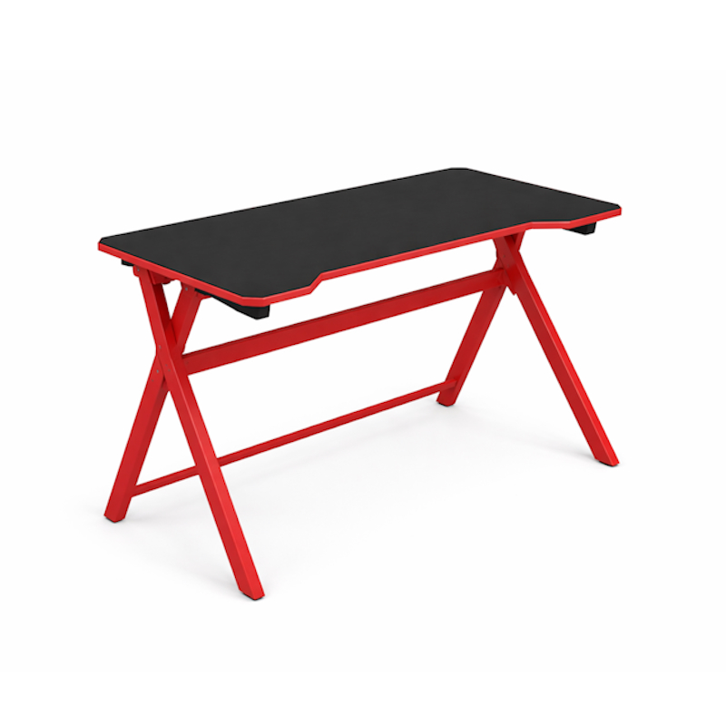 Escritorio gamer Xtech Red Wizard XTF-CD187 negro y rojo