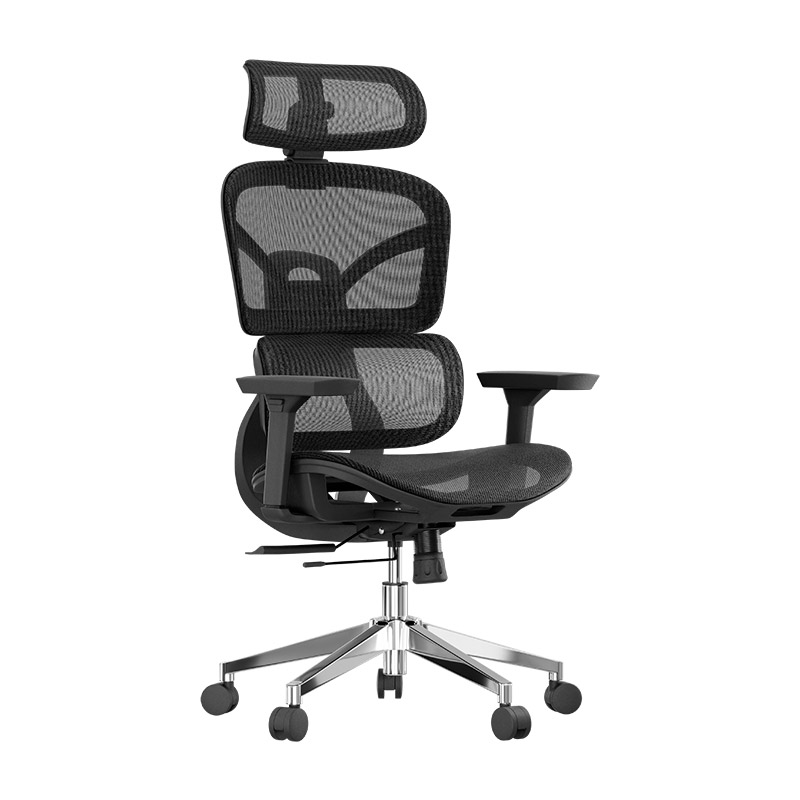 Silla ejecutiva Xtech Paphos XTF-OC415 de malla con brazos 3D negra