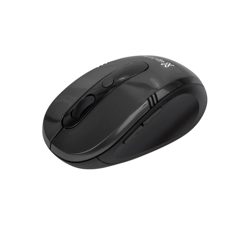 Mouse inalámbrico Klip Xtreme Vector KMW-330BK 1600 DPI negro