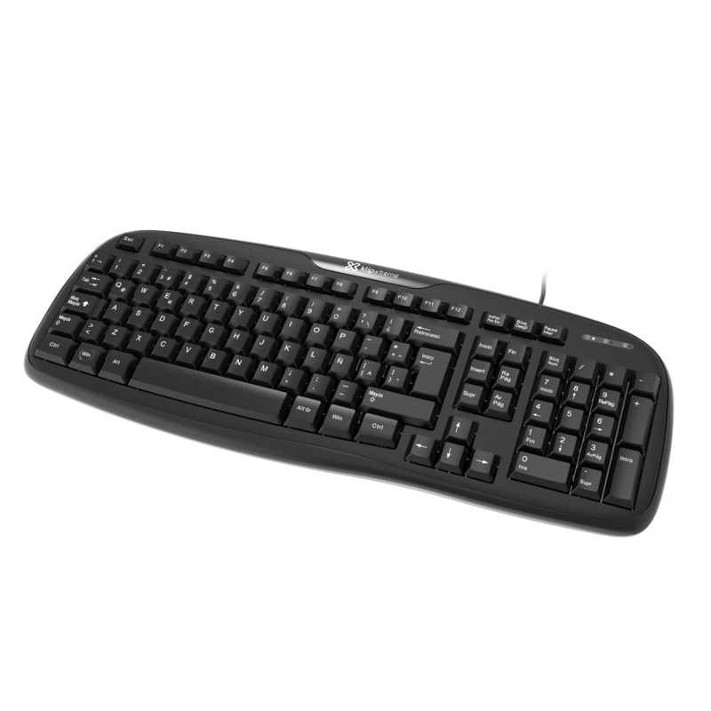 Teclado USB Klip Xtreme Stylus KKS-050S en español negro