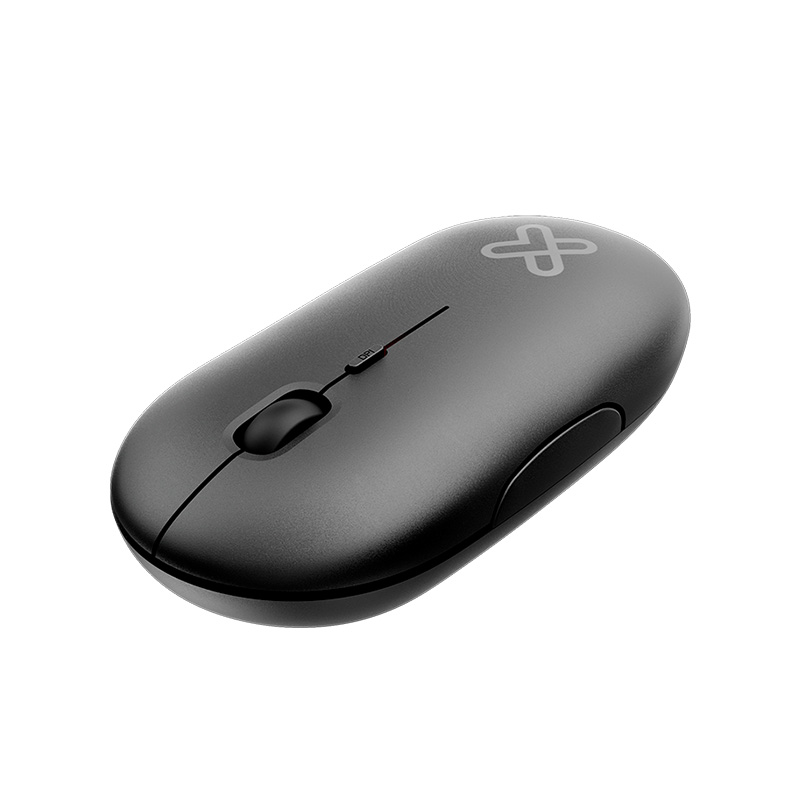 Mouse inalámbrico silencioso Klip Xtreme SlimSurfer KMW-415BK 1600 DPI negro