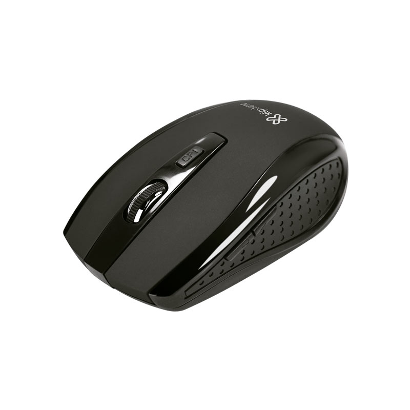 Mouse inalámbrico Klip Xtreme Klever KMW-340BK 1600 DPI negro