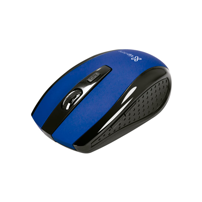 Mouse inalámbrico Klip Xtreme Klever KMW-340BL 1600 DPI azul