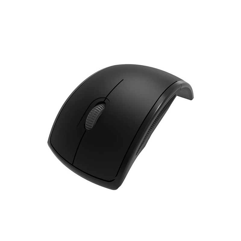 Mouse inalámbrico plegable Klip Xtreme Lightflex KMW-375BK 1000 DPI negro