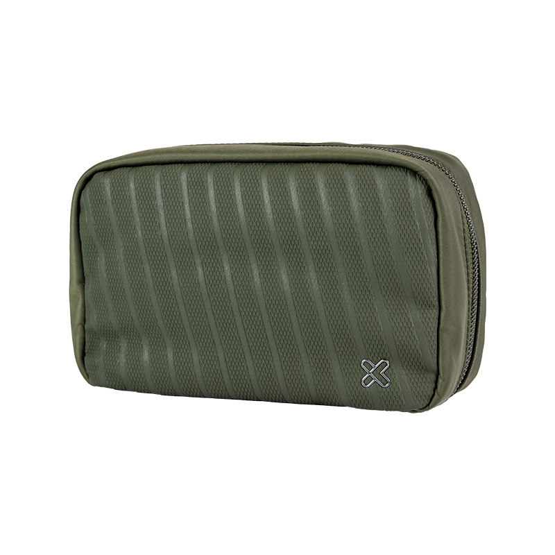 Organizador de accesorios tecnológicos Klip Xtreme Eva Tech Organizer KTO-750 verde oscuro