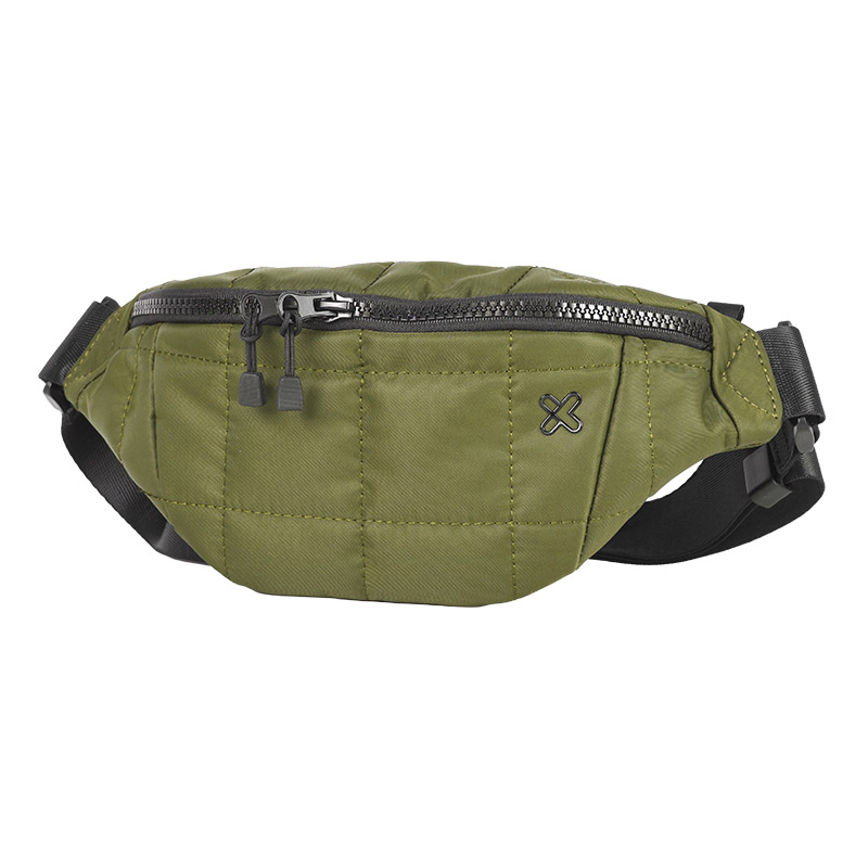 Banano con correa ajustable Klip Xtreme Isa Belt Bag KFP-550 verde oscuro