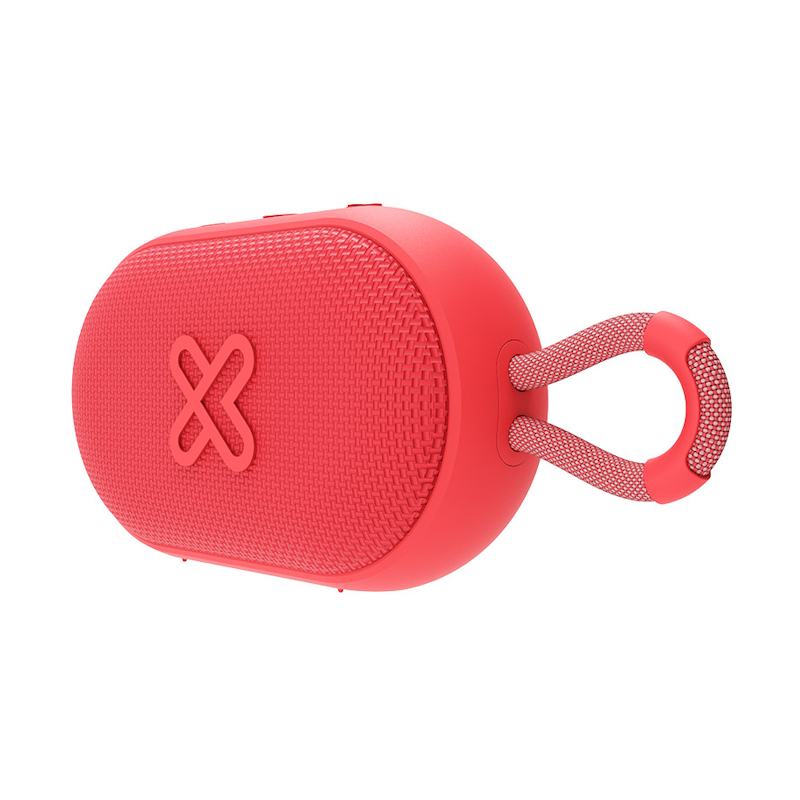 Parlante Bluetooth Klip Xtreme GrooveSplash KBS-030RD portátil de 6 W RMS IPX7 - Rojo