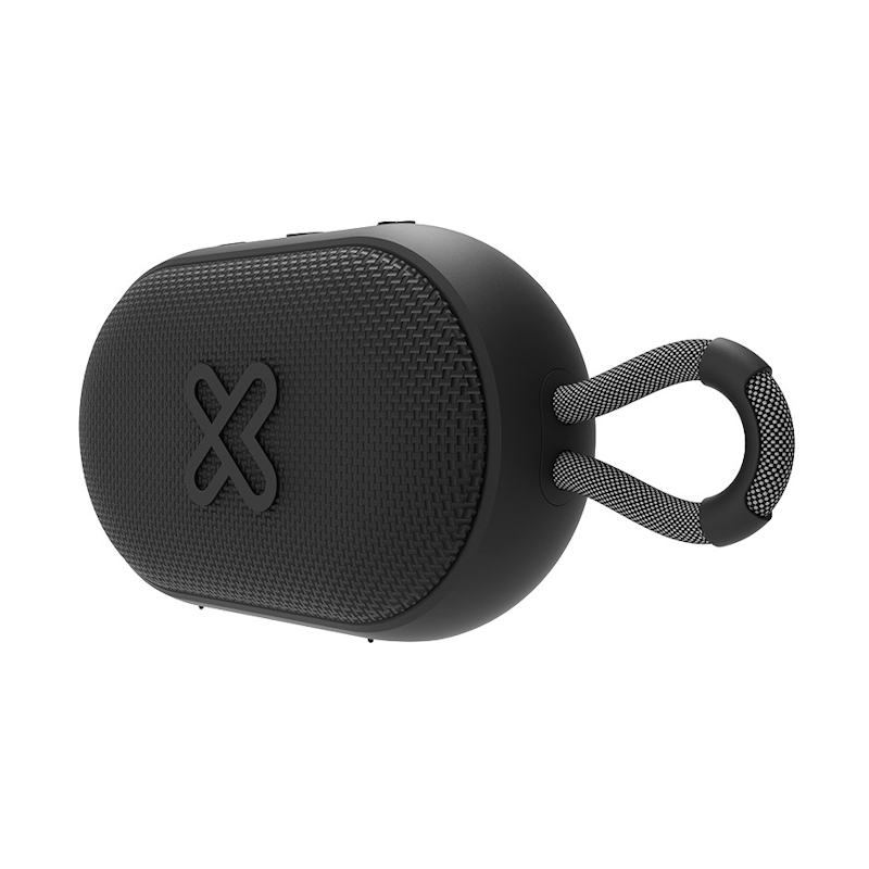 Parlante Bluetooth Klip Xtreme GrooveSplash KBS-030BK portátil de 6 W RMS IPX7 - Negro