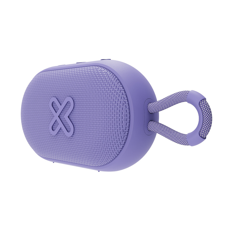 Parlante Bluetooth Klip Xtreme GrooveSplash KBS-030PR portátil de 6 W RMS IPX7 - Morado