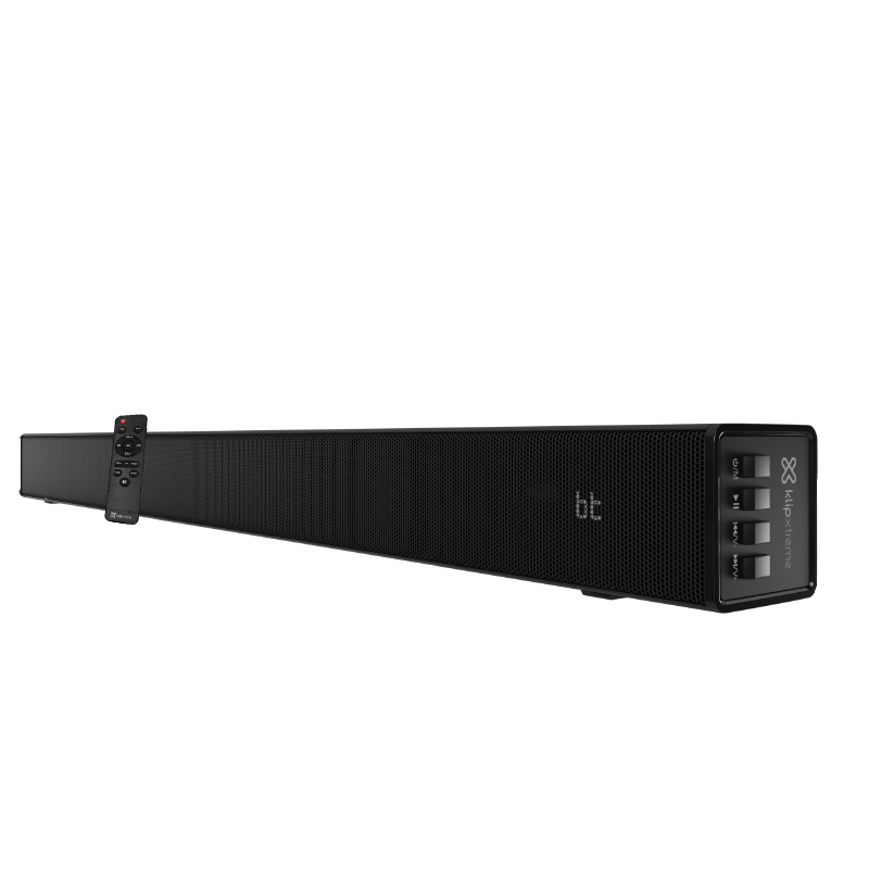 Barra de sonido Klip Xtreme Harmonium KSB-001 2.0 de 100 W RMS con HDMI ARC - Negro