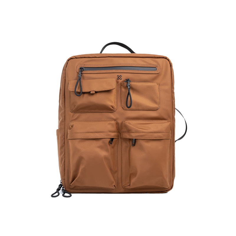 Mochila de viaje para notebook Klip Xtreme Nomadia KNB-775 17,3″ café