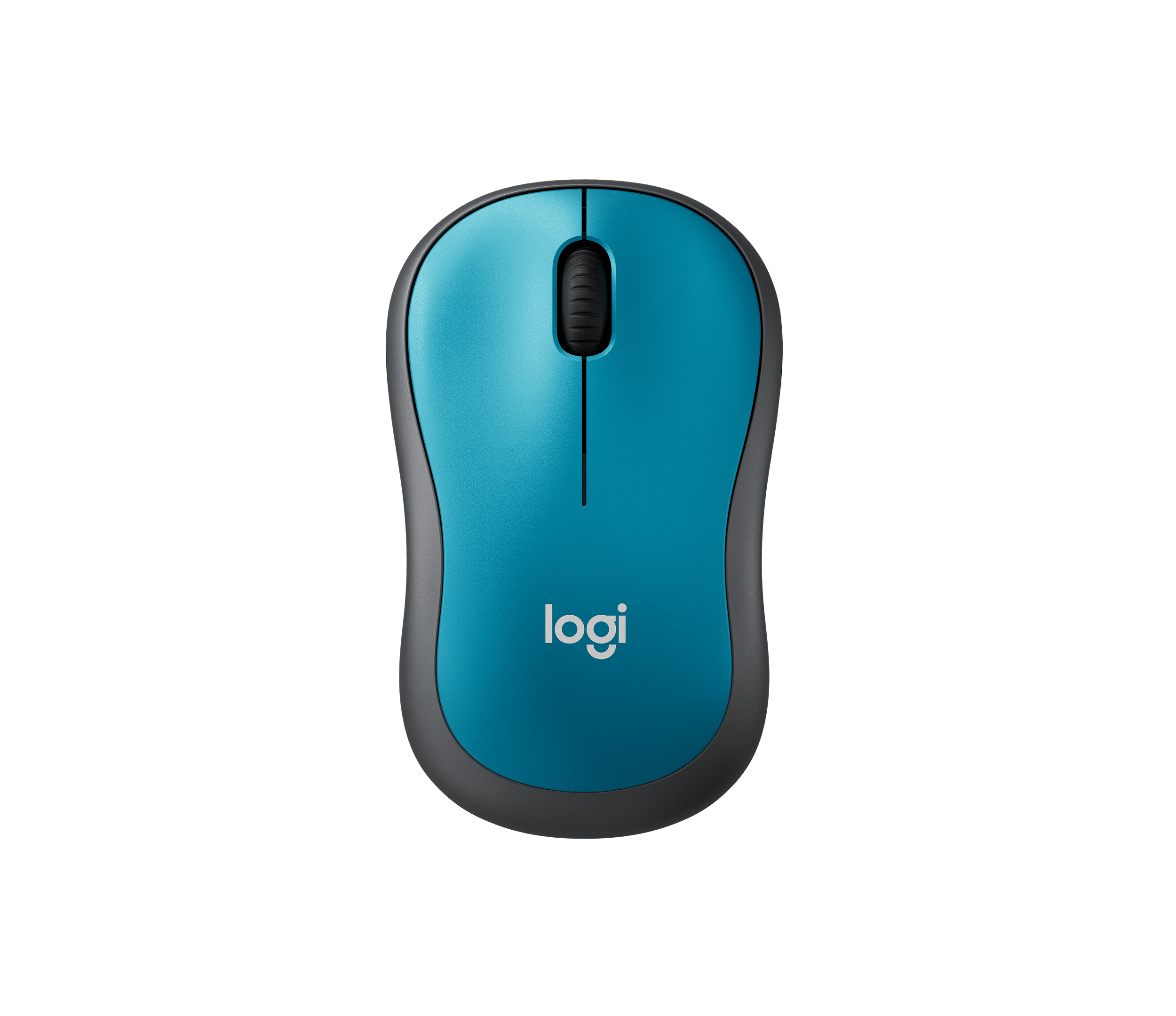 Mouse inalámbrico Logitech M185 azul por mayor