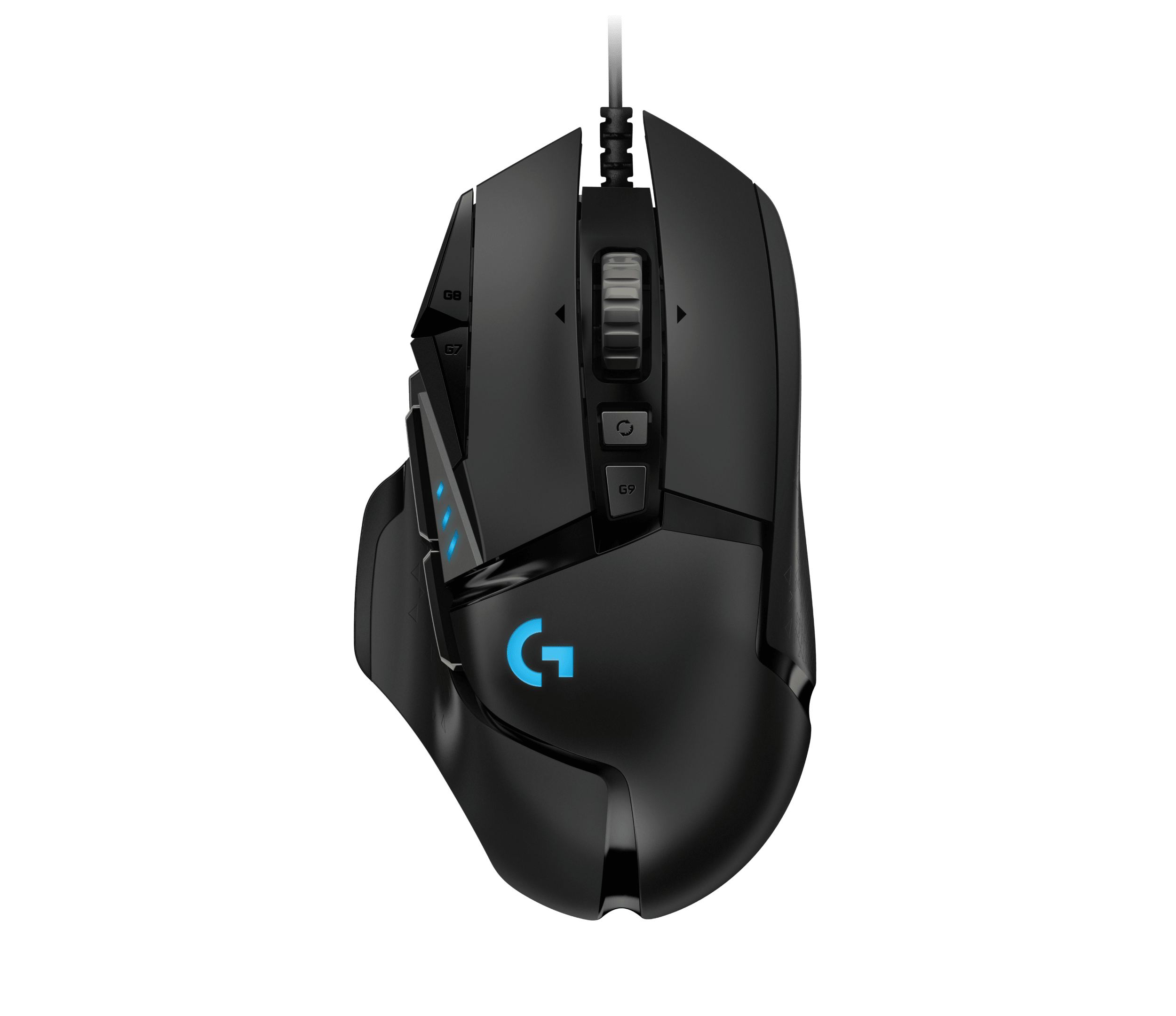 Mouse gamer con cable Logitech G502 HERO negro por mayor