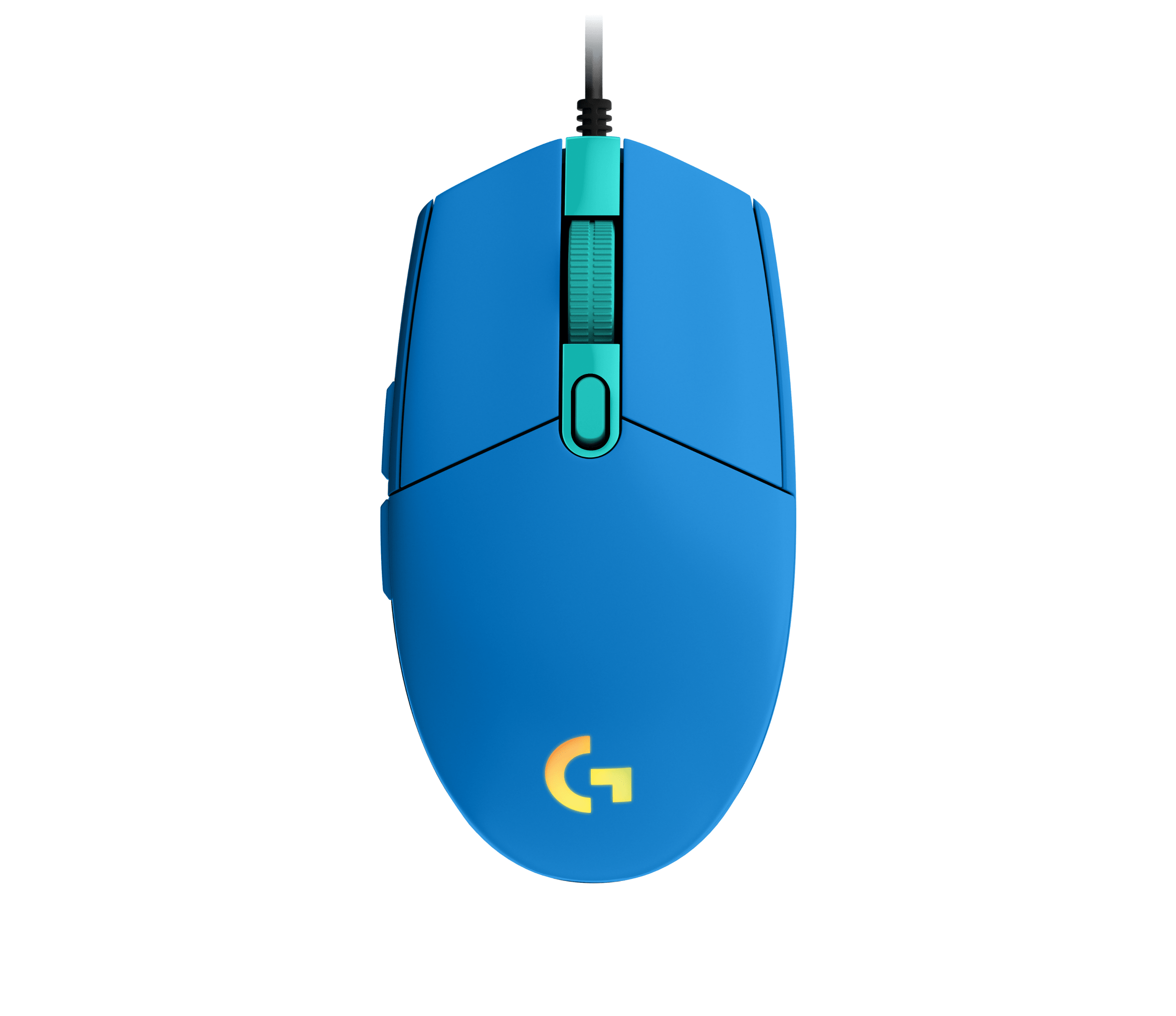 Mouse gamer con cable Logitech G203 LIGHTSYNC azul por mayor