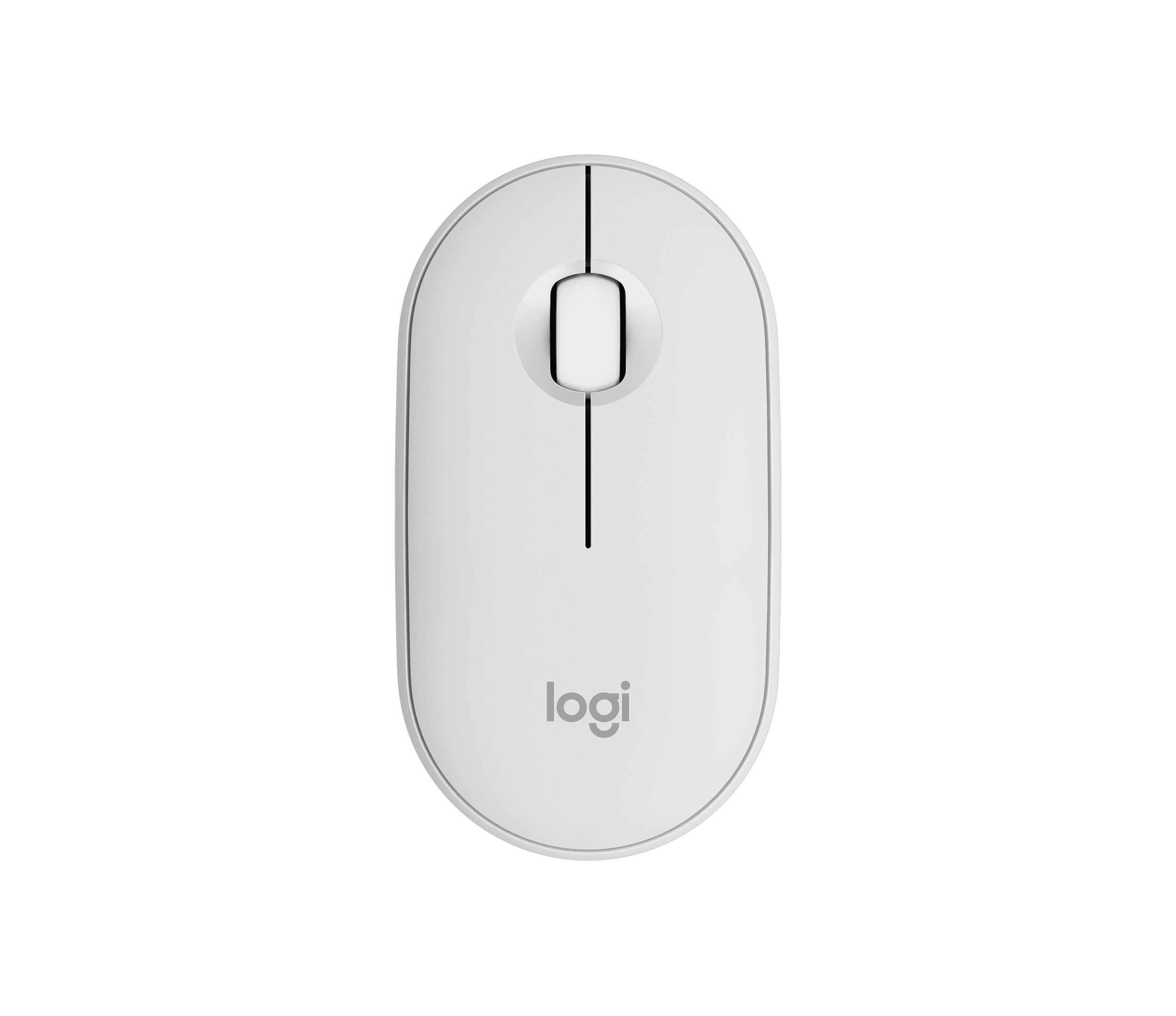 Mouse Bluetooth silencioso Logitech Pebble Mouse 2 M350s blanco por mayor