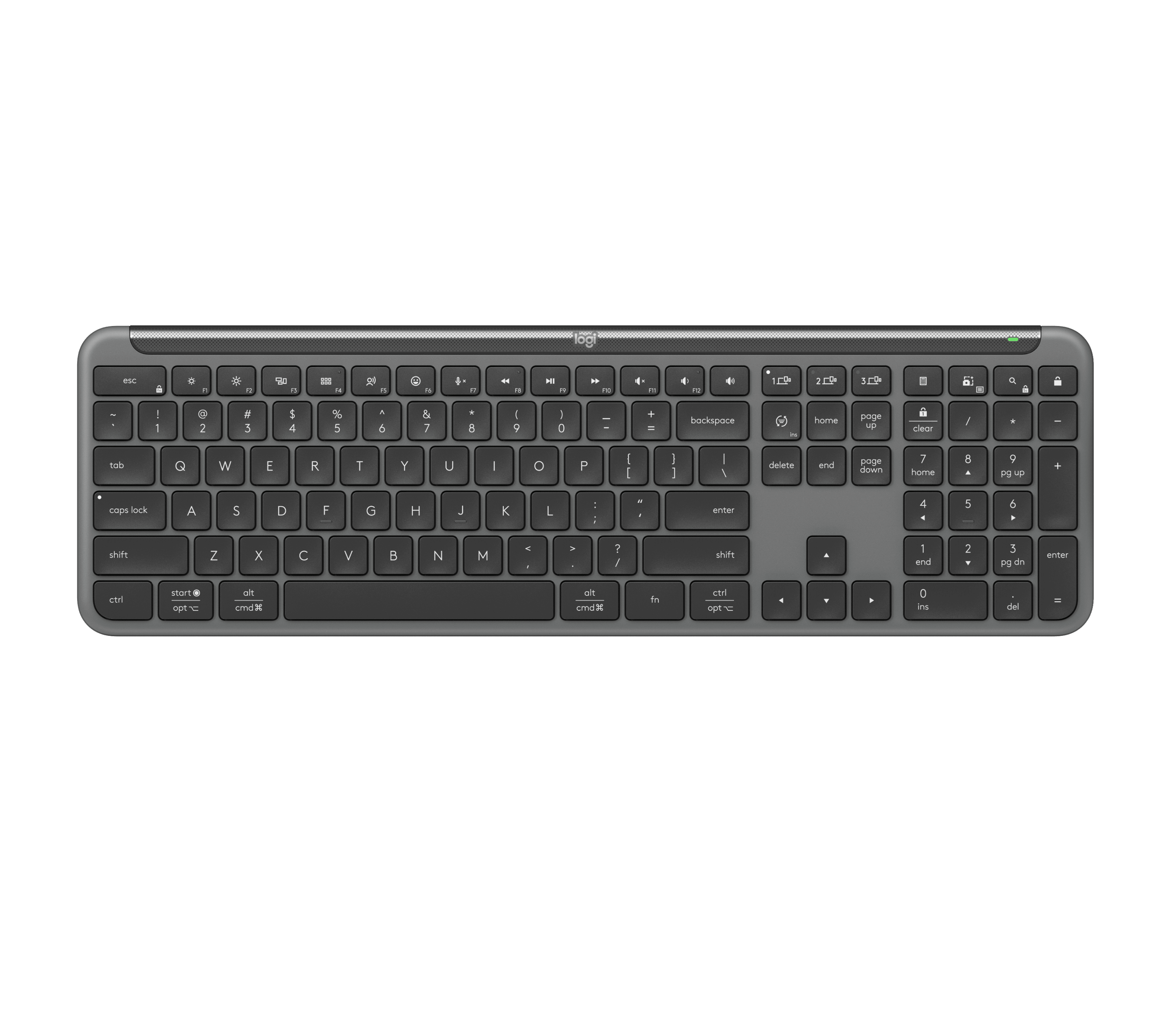 Teclado Logitech Signature Slim K950 español grafito por mayor