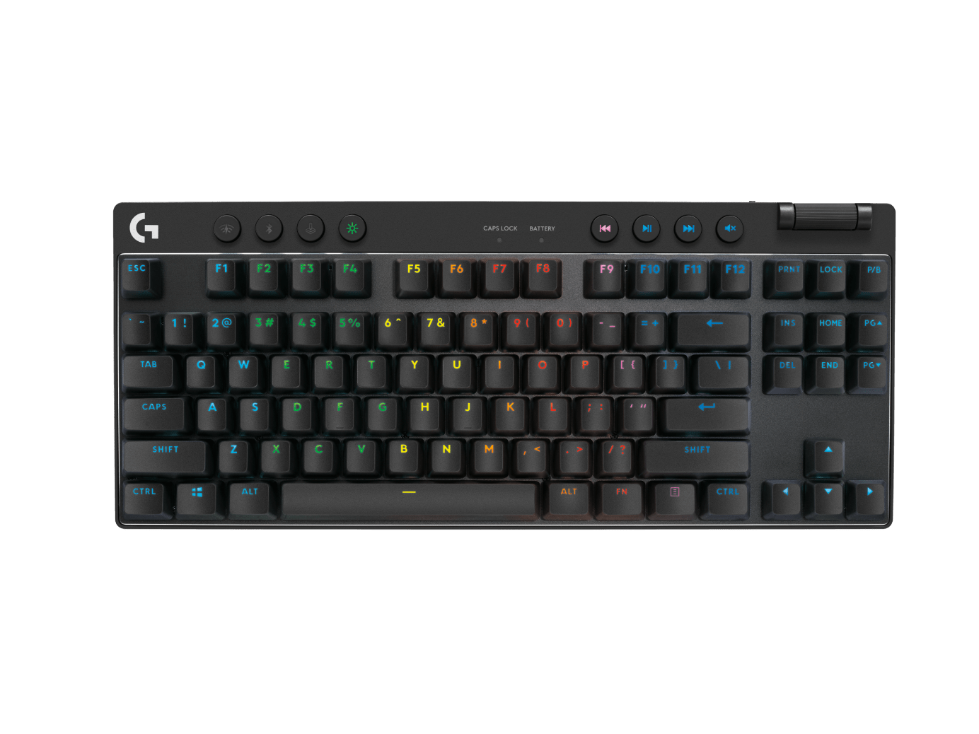 Teclado mecánico Logitech G PRO X TKL LIGHTSPEED táctil inglés negro por mayor