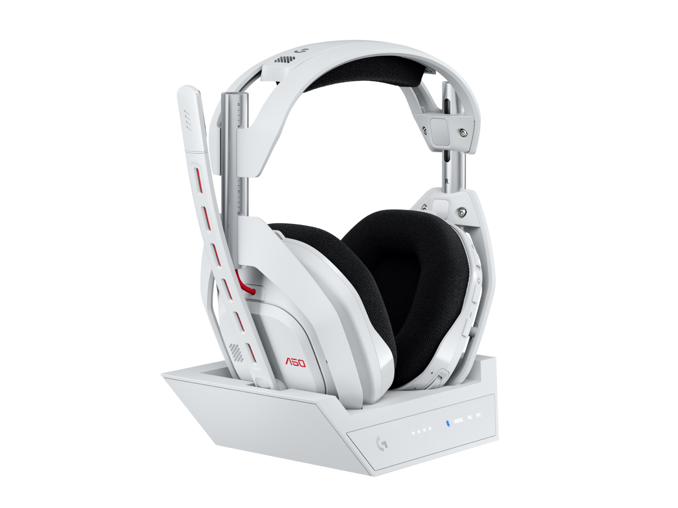 Audífonos Gamer Logitech ASTRO A50 Gen 5 Blanco con Base por mayor