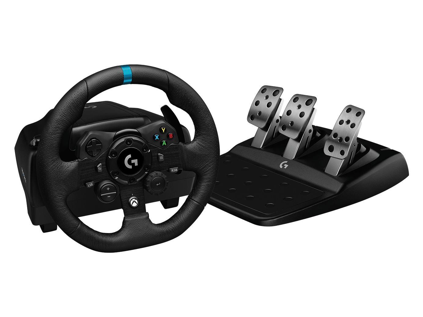 Volante Logitech G G923 TRUEFORCE con pedales Xbox por mayor