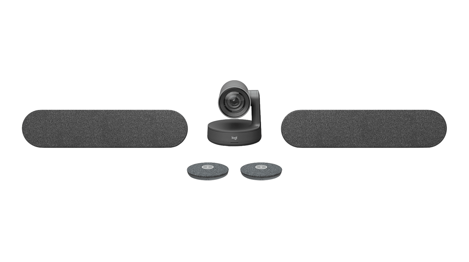 Sistema Logitech Rally Plus 4K con 2 micrófonos por mayor