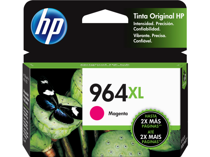 Cartucho de tinta original HP 964XL 3JA55AL por mayor - Magenta