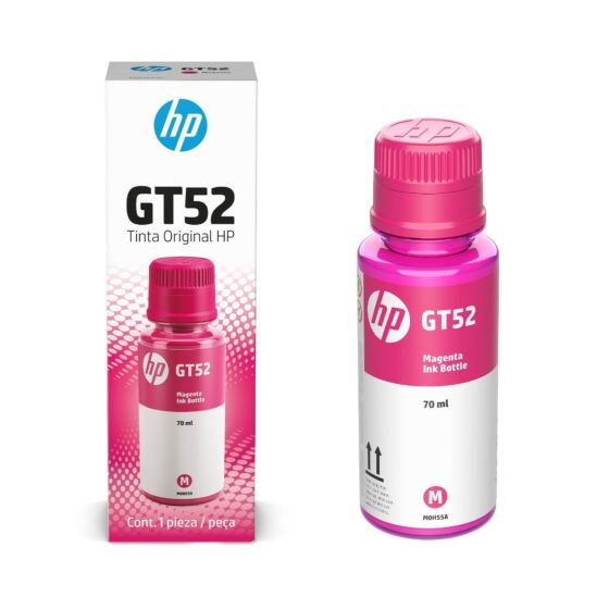 Botella de tinta original HP GT52 M0H55AL por mayor - Magenta