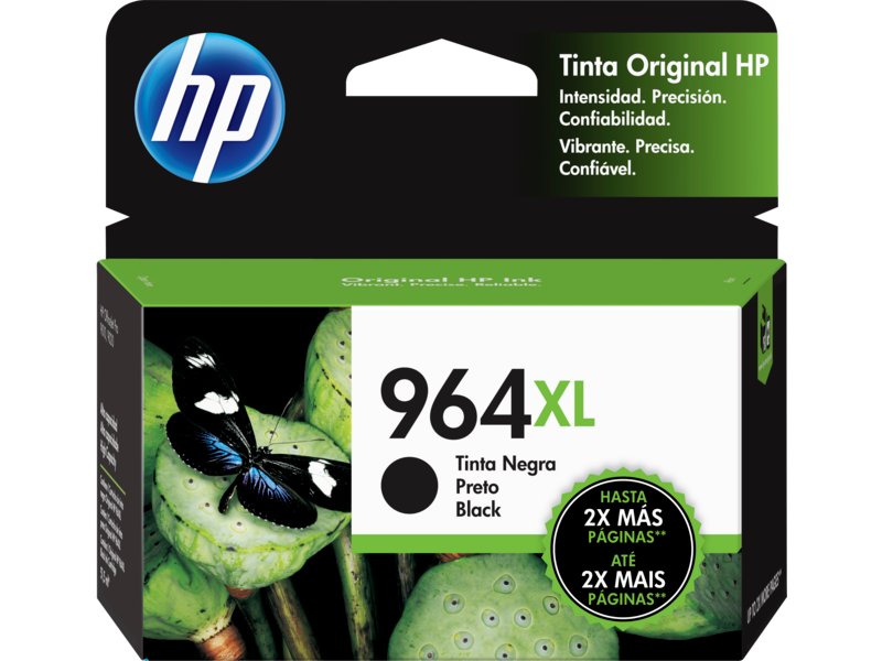 Cartucho de tinta original HP 964XL 3JA57AL por mayor - Negro
