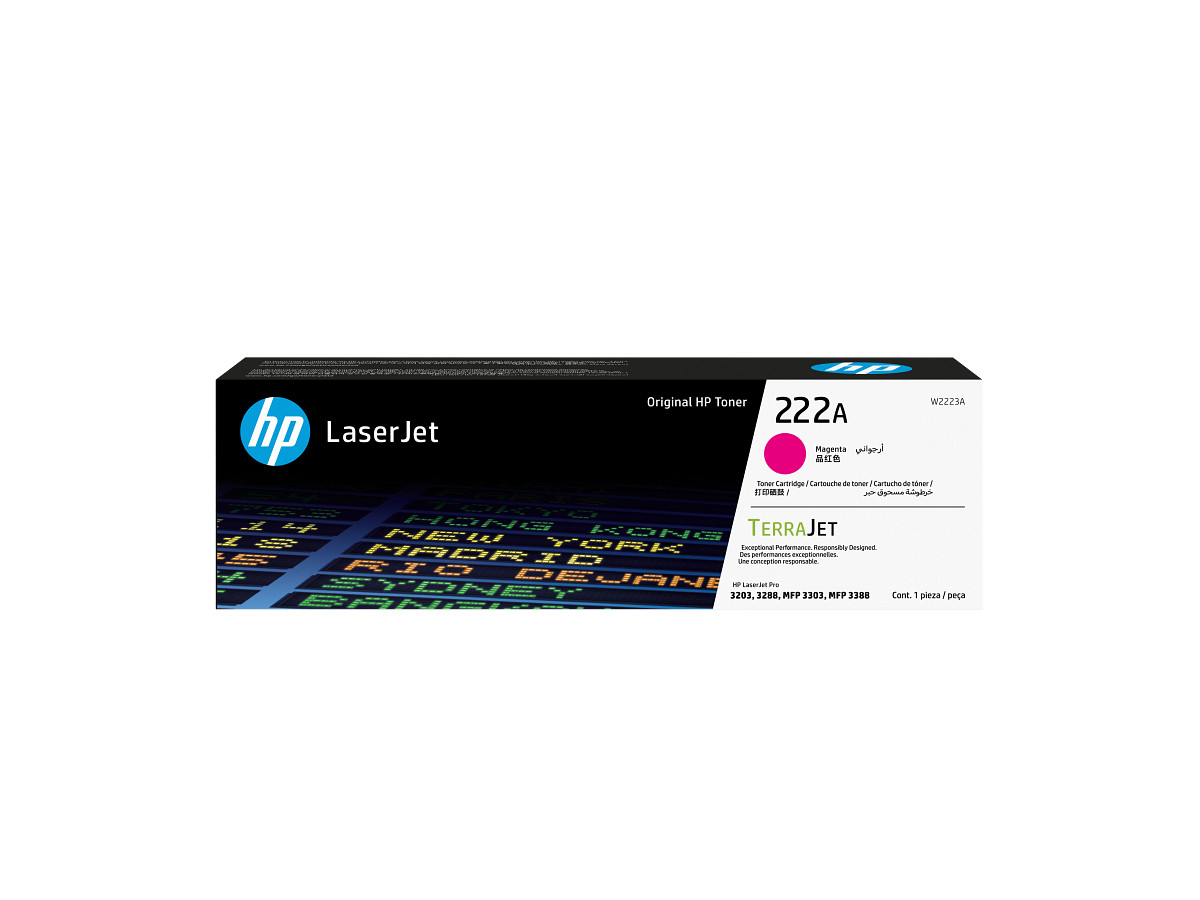 Tóner original HP 222A W2223A por mayor - Magenta