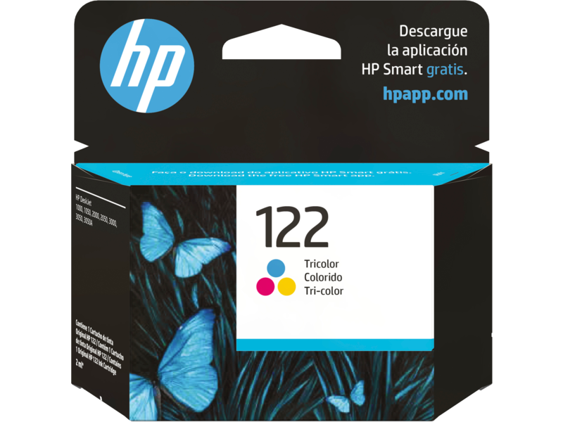 Cartucho de tinta original HP 122 CH562HL por mayor - Tricolor