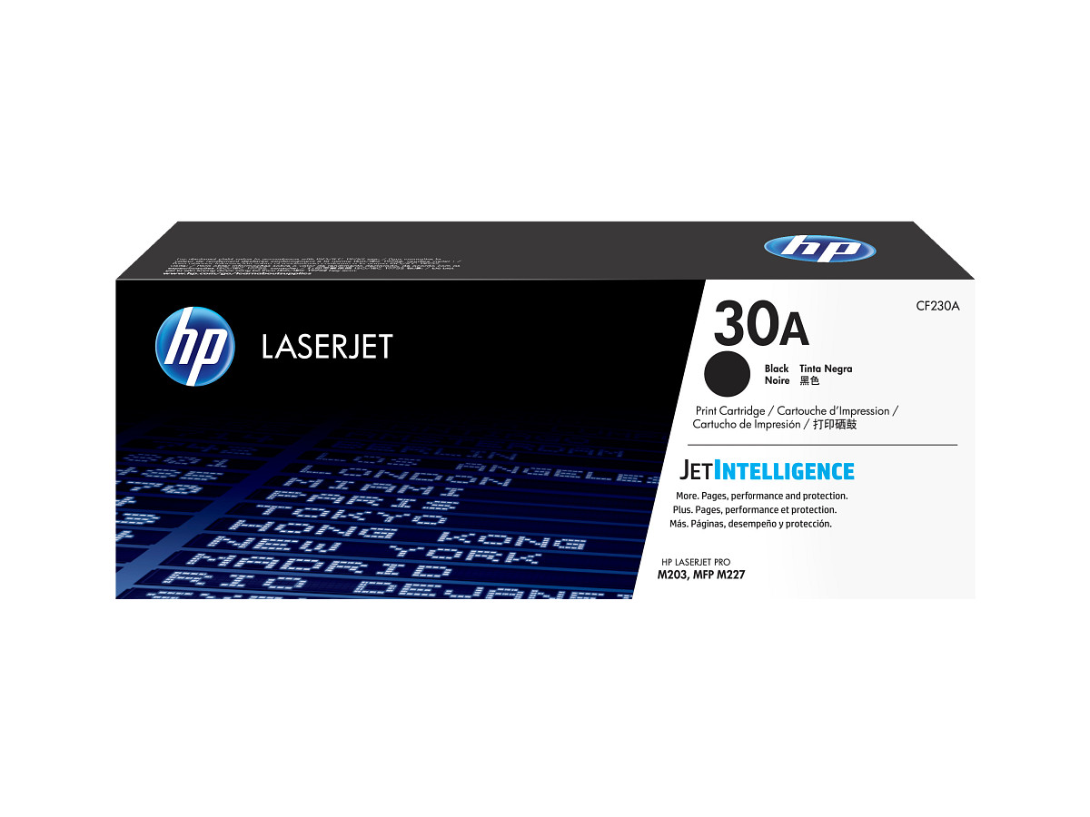 Tóner original HP 30A CF230A por mayor - Negro