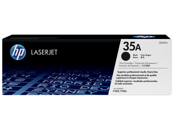 Tóner original HP 35A CB435A por mayor - Negro