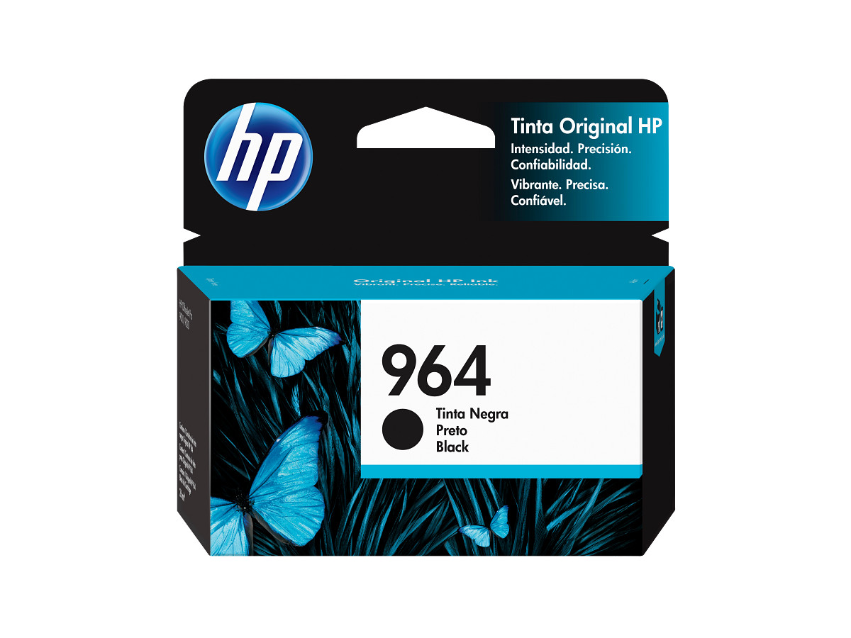 Cartucho de tinta original HP 964 3JA53AL por mayor - Negro