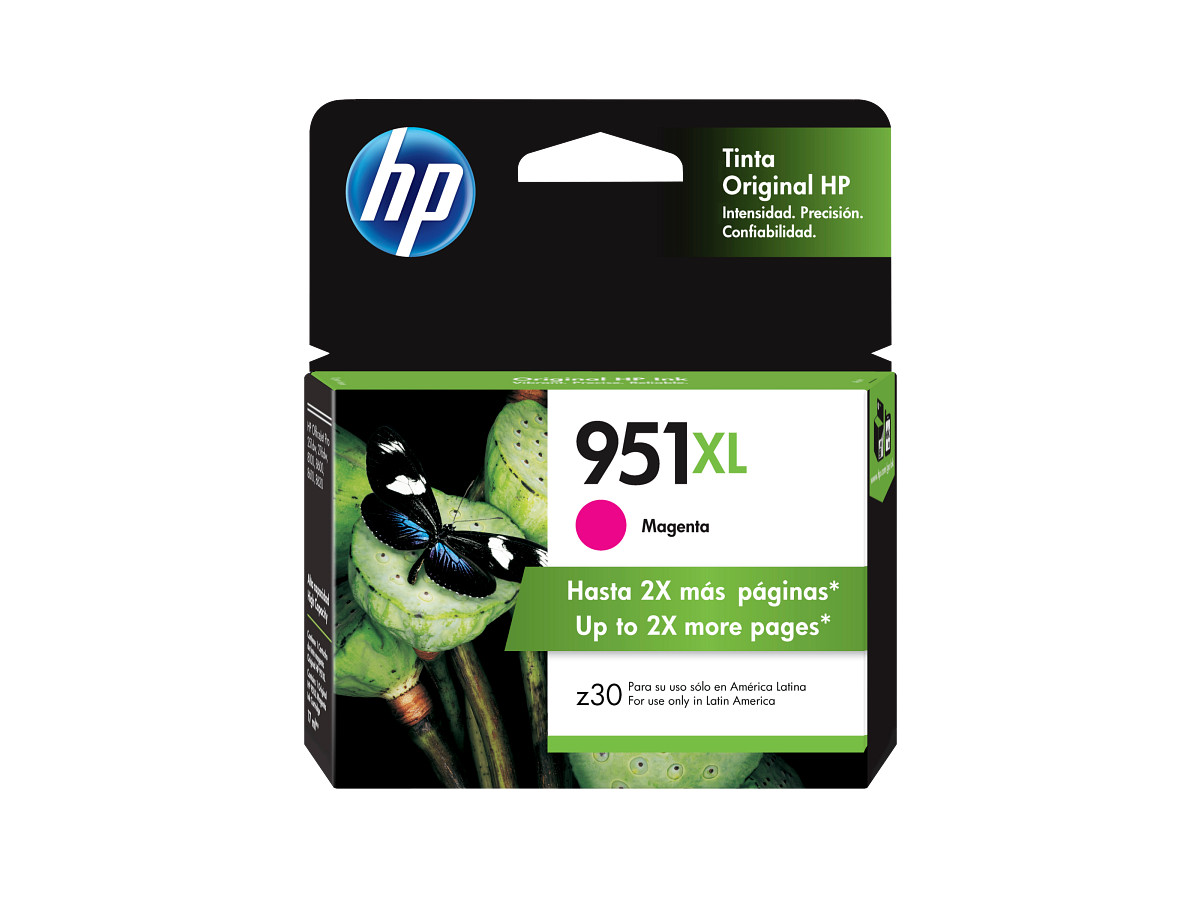 Cartucho de tinta original HP 951XL CN047AL por mayor - Magenta