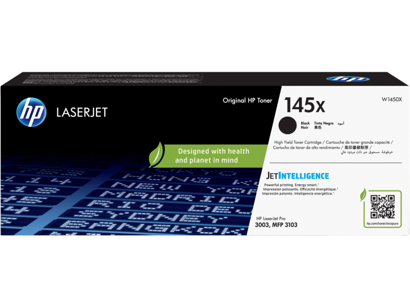 Tóner original HP 145X W1450X por mayor - Negro